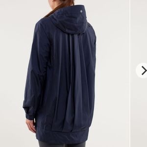 Lululemon No Rain No Gain Jacket Deep Indigo
